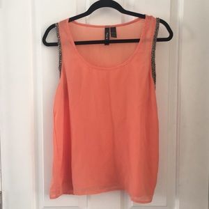 Coral tank with bead work